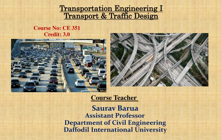 transportation engineering transportation