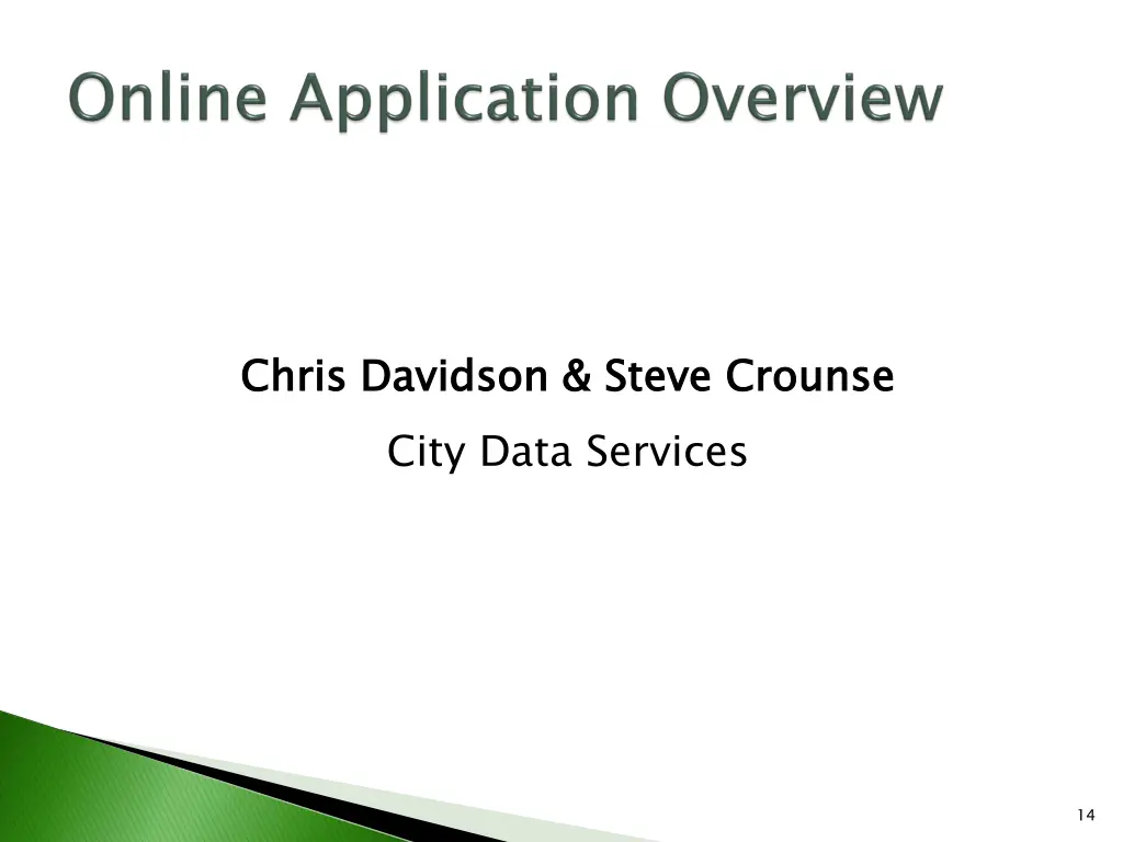 chris davidson steve city data services