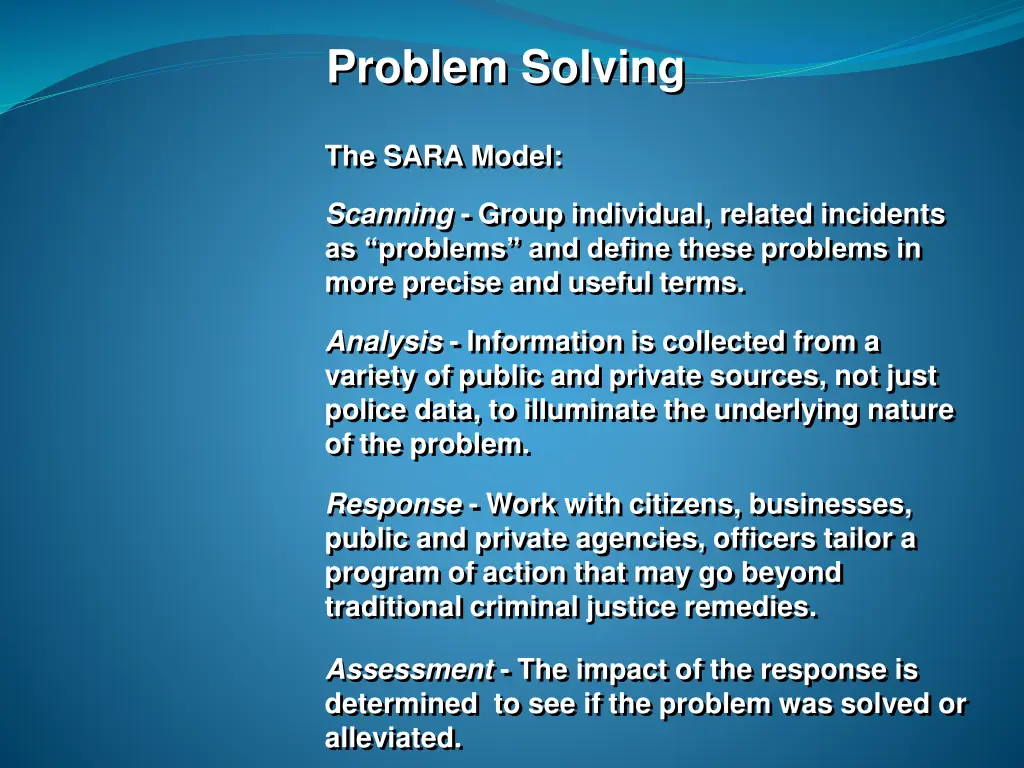 problem solving 1