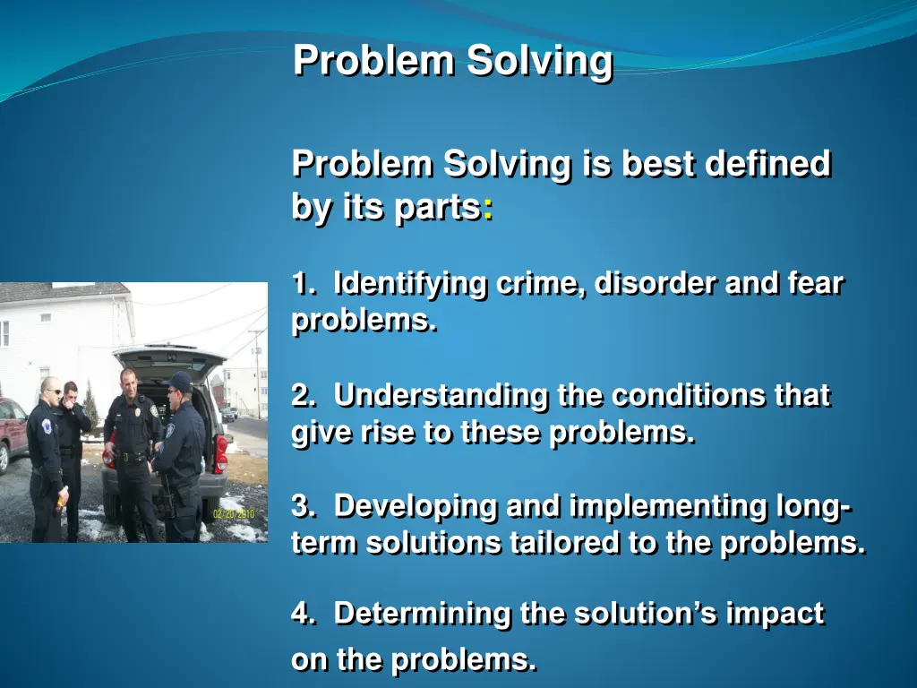 problem solving