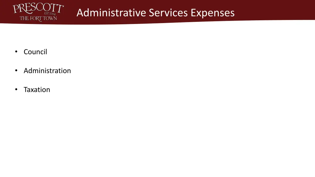 administrative services expenses