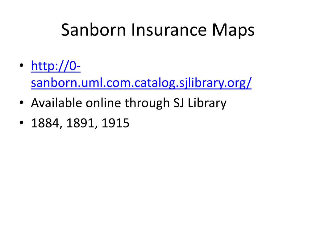 sanborn insurance maps