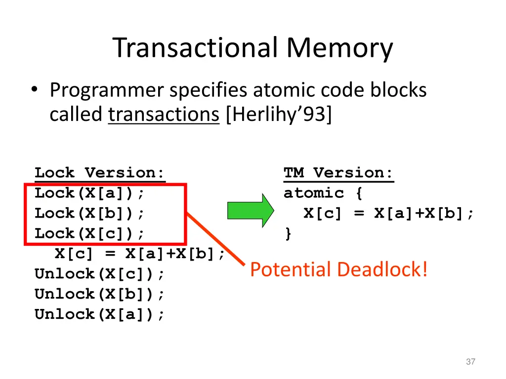 transactional memory