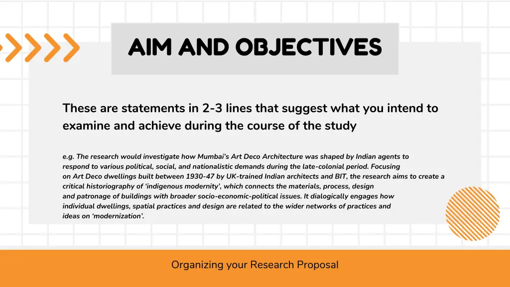 aim and objectives