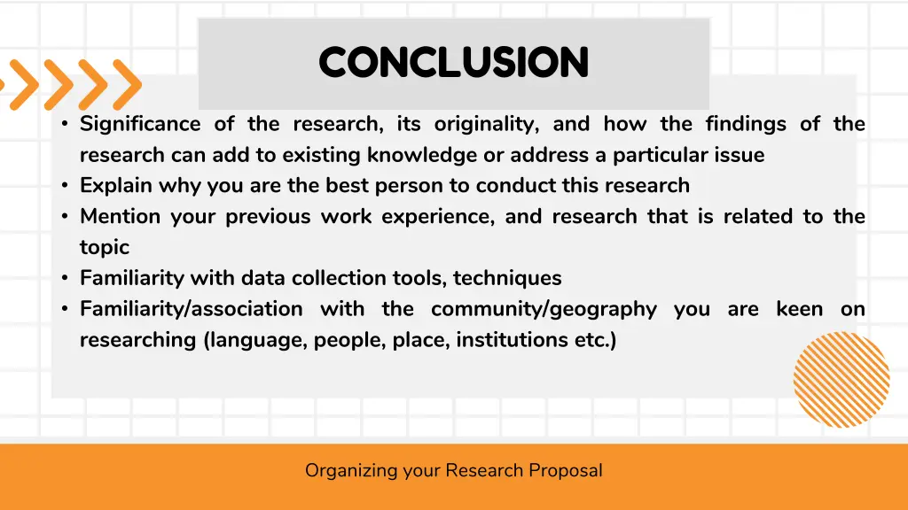 conclusion