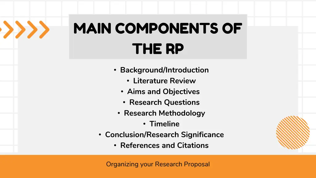 main components of the rp