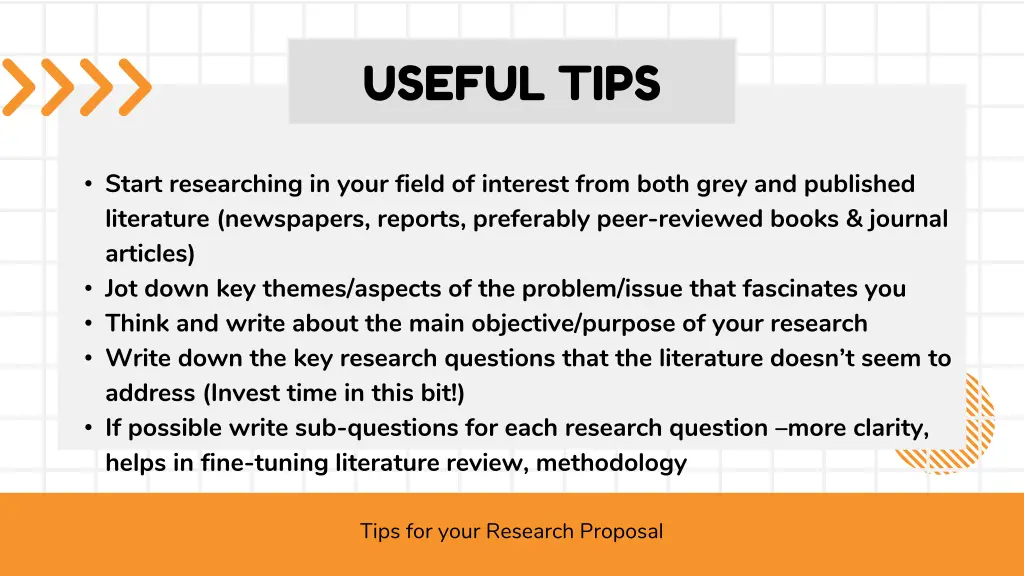 useful tips