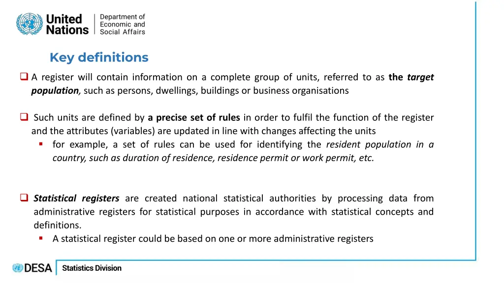 key definitions 1