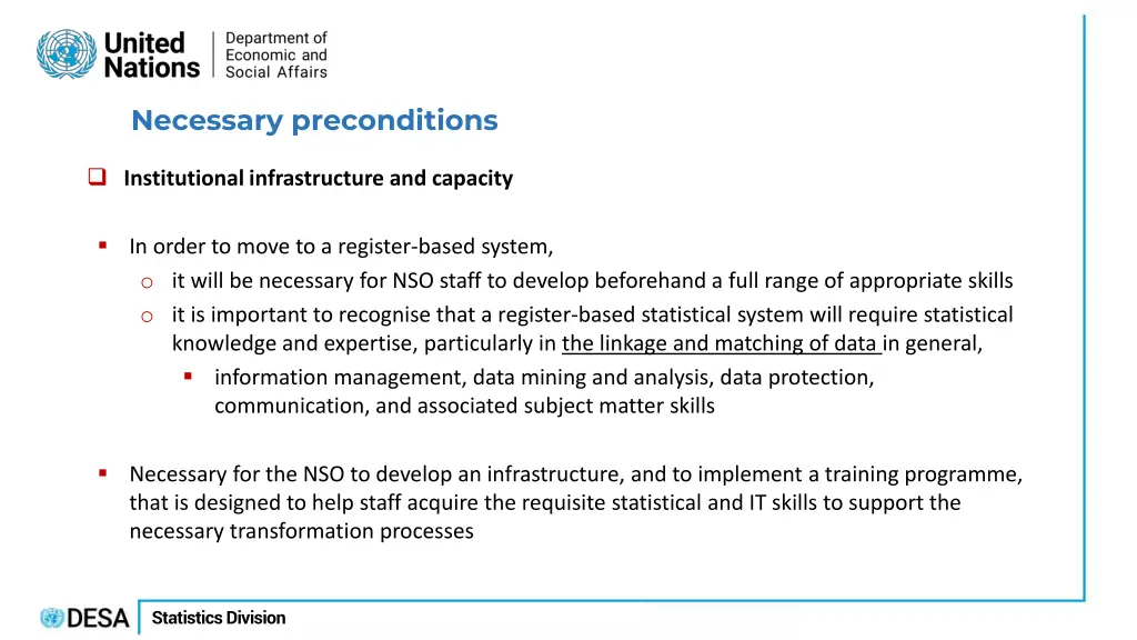 necessary preconditions 3