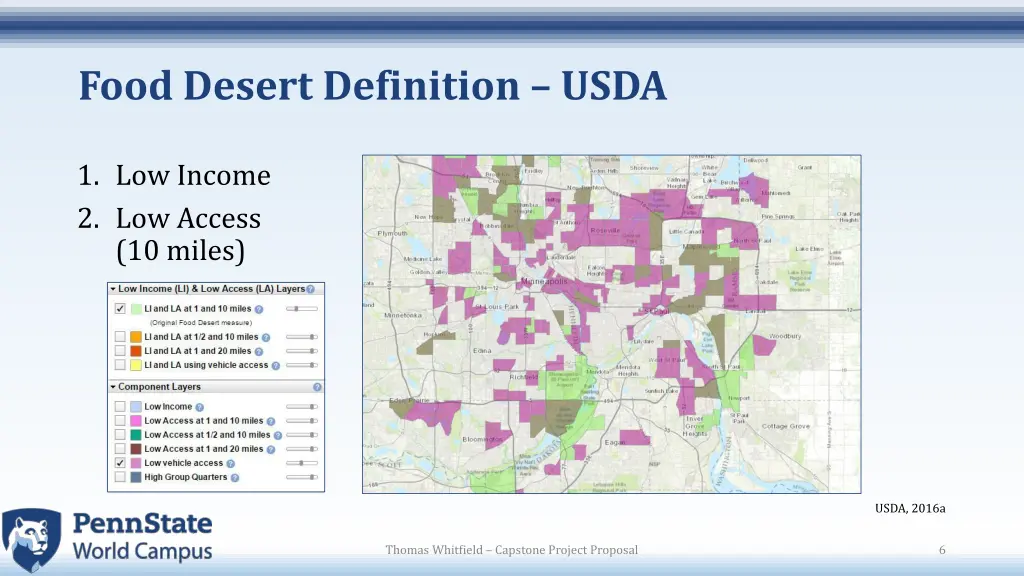 food desert definition usda