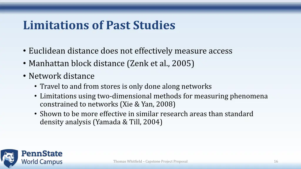 limitations of past studies