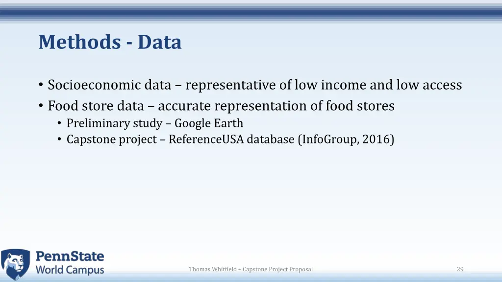 methods data 3