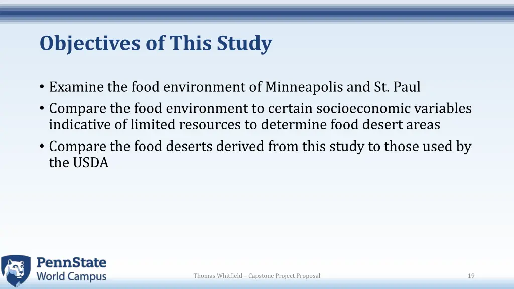objectives of this study