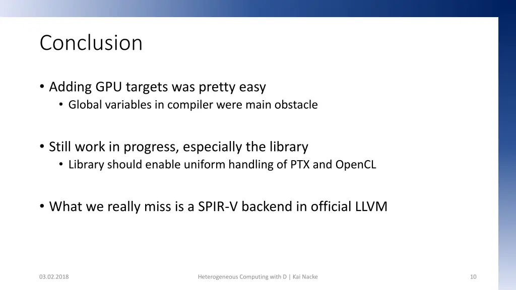 conclusion