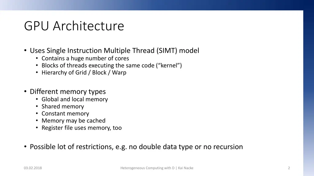 gpu architecture