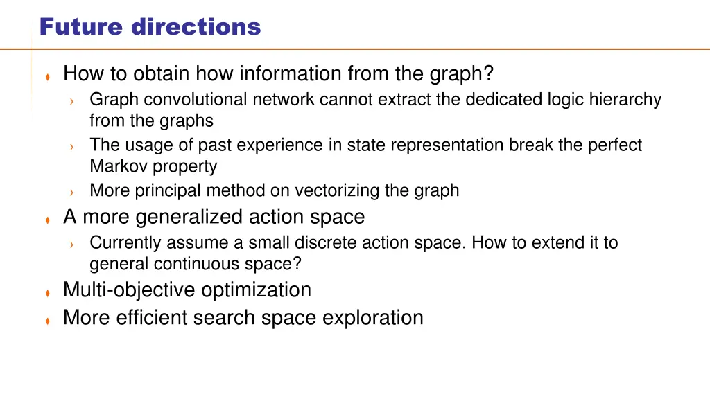 future directions