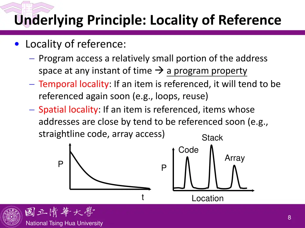 underlying principle locality of reference