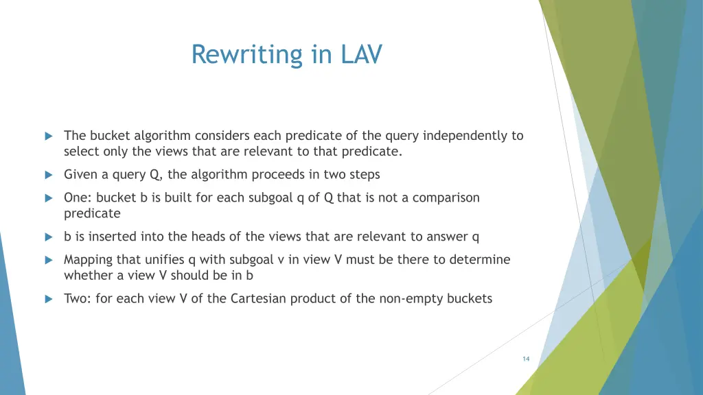 rewriting in lav 1