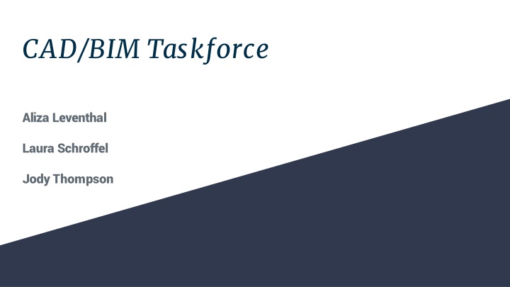 cad bim taskforce