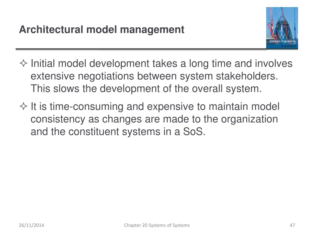 architectural model management
