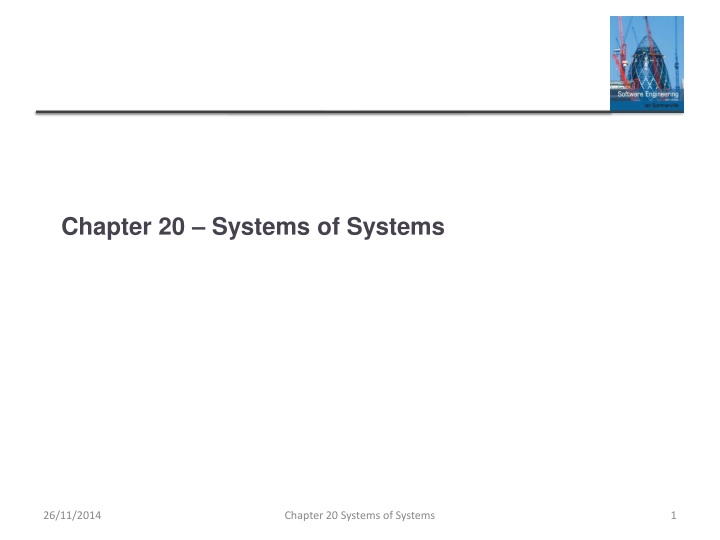 chapter 20 systems of systems