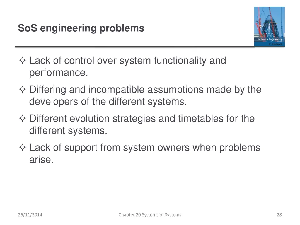 sos engineering problems