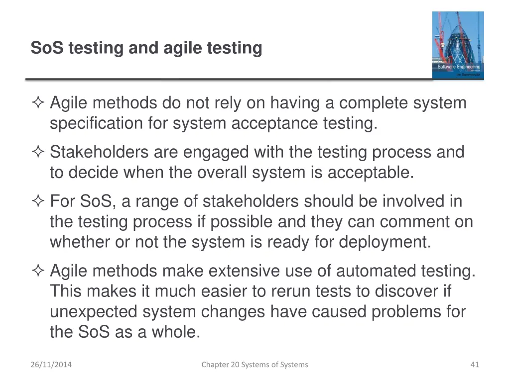 sos testing and agile testing