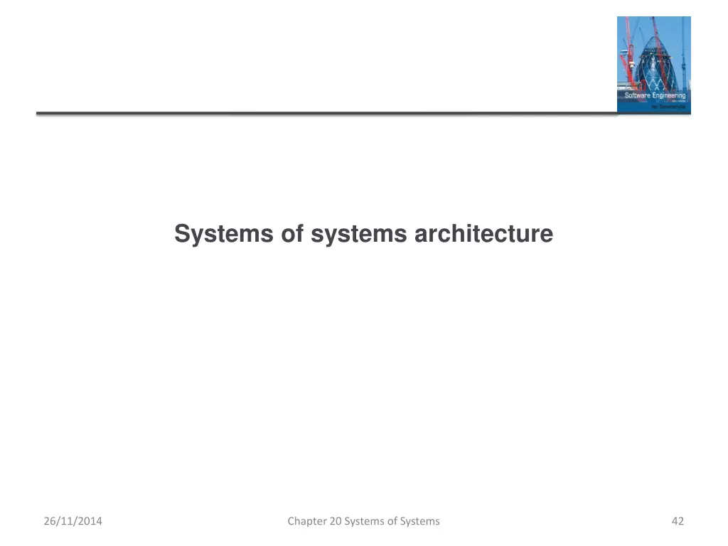systems of systems architecture