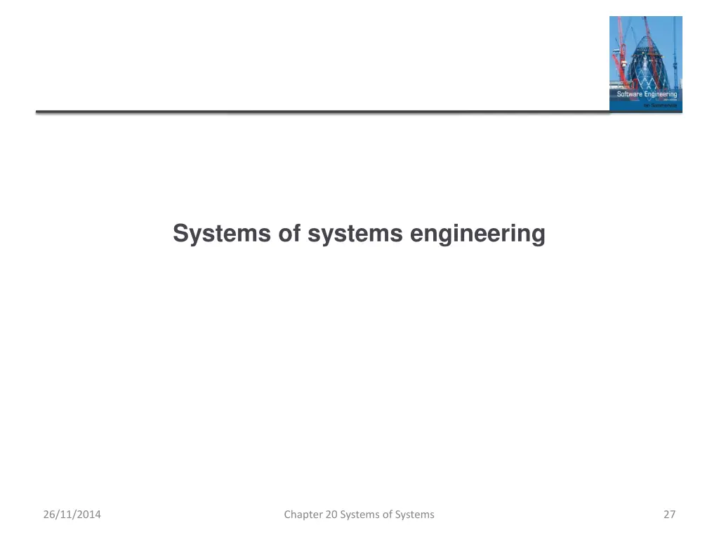 systems of systems engineering