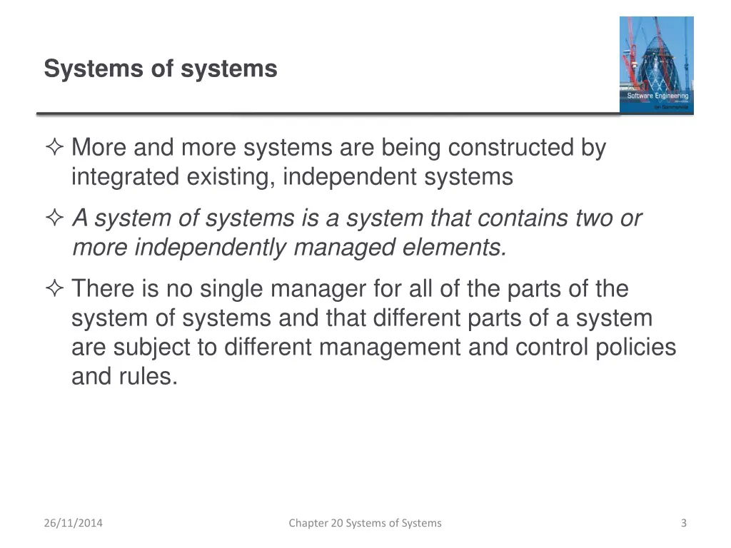 systems of systems