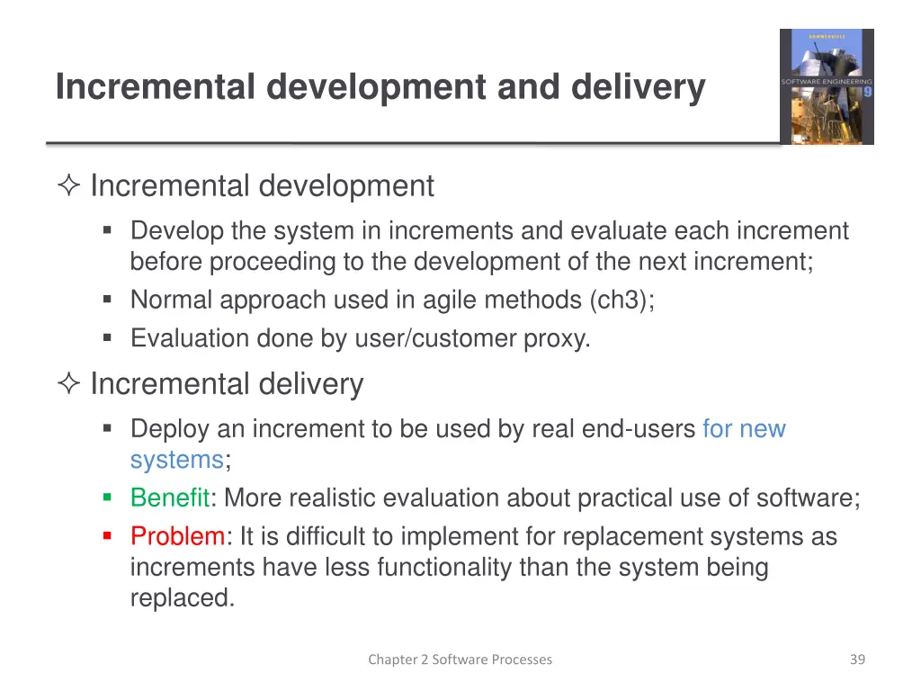 incremental development and delivery