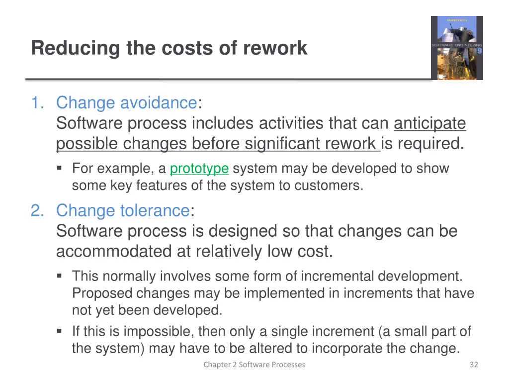 reducing the costs of rework
