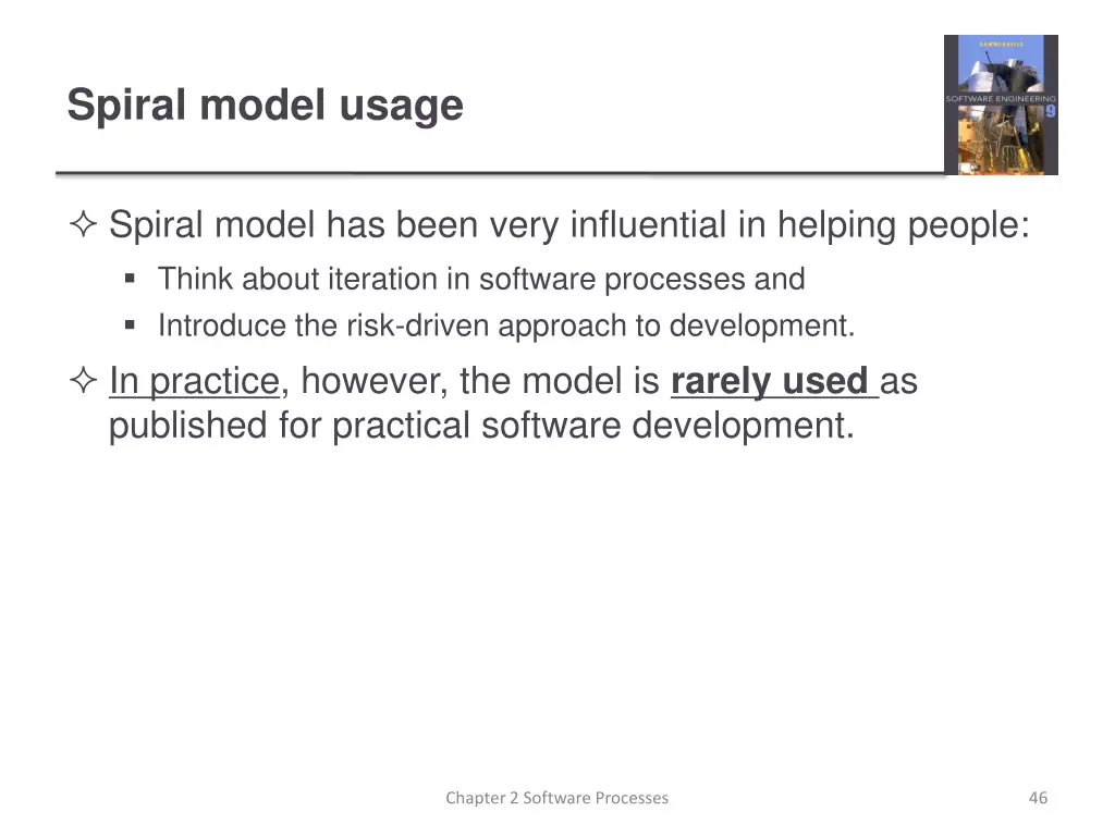 spiral model usage
