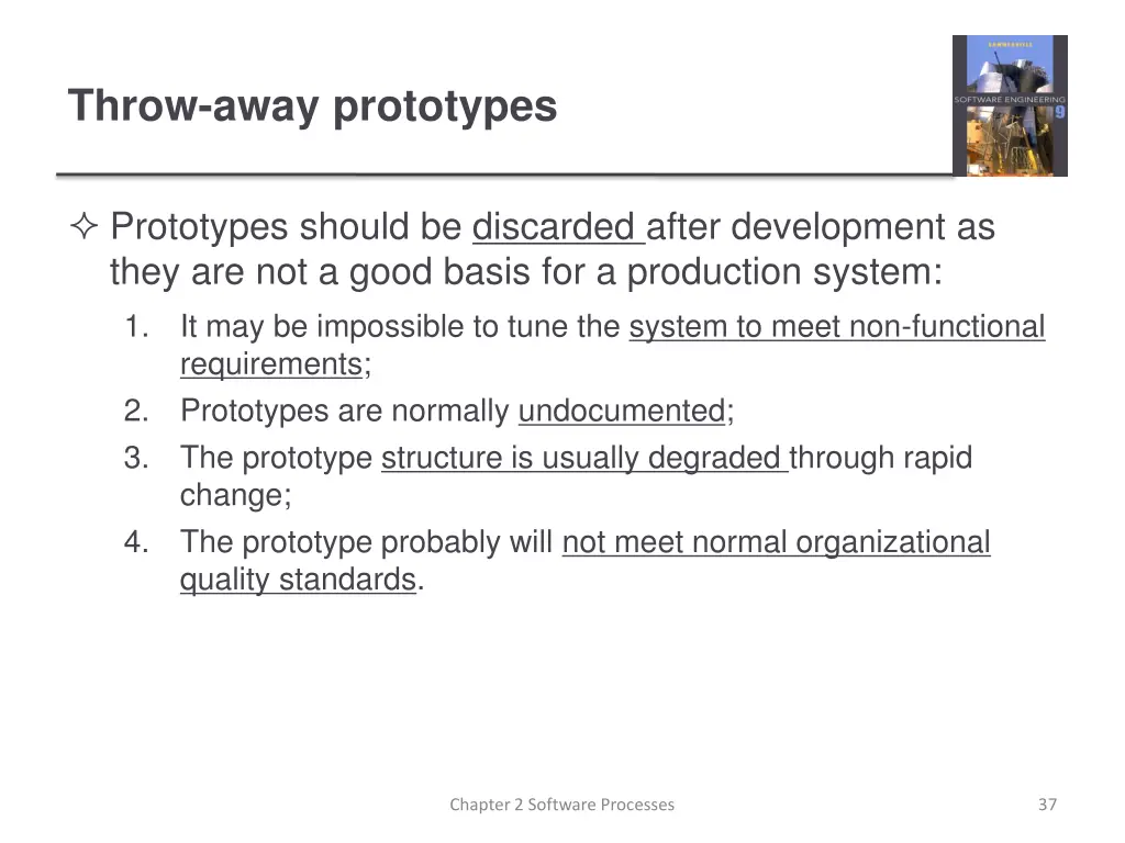 throw away prototypes