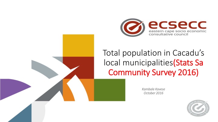 total population in cacadu s local municipalities
