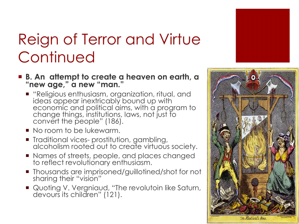 reign of terror and virtue continued