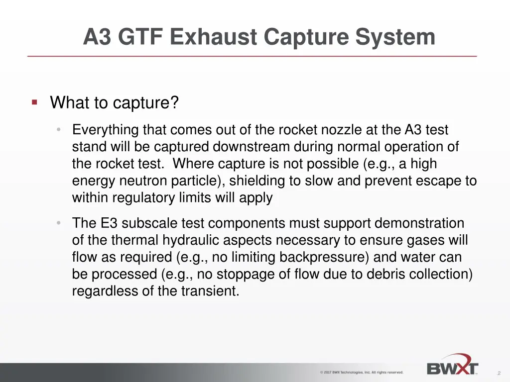 a3 gtf exhaust capture system