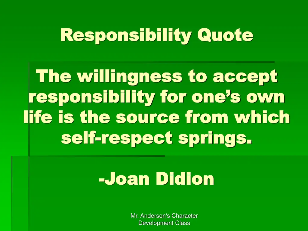 responsibility quote responsibility quote