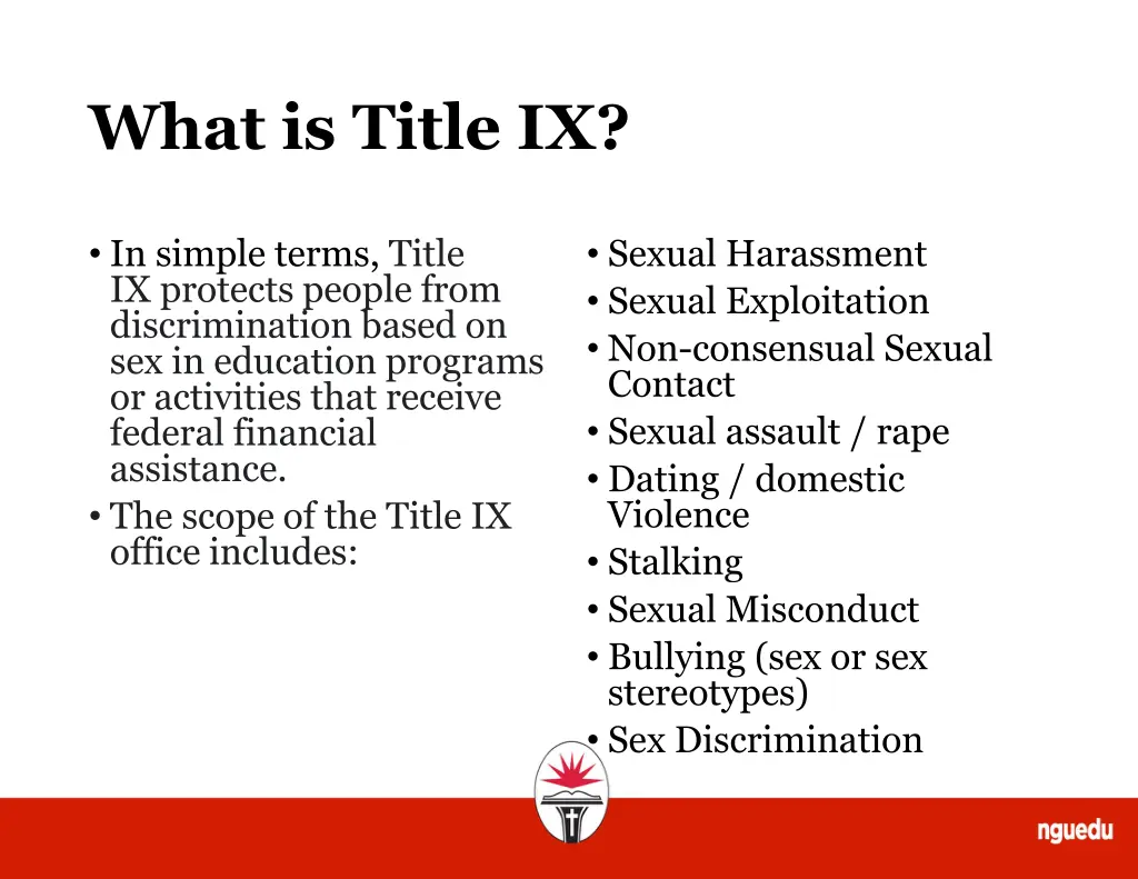 what is title ix