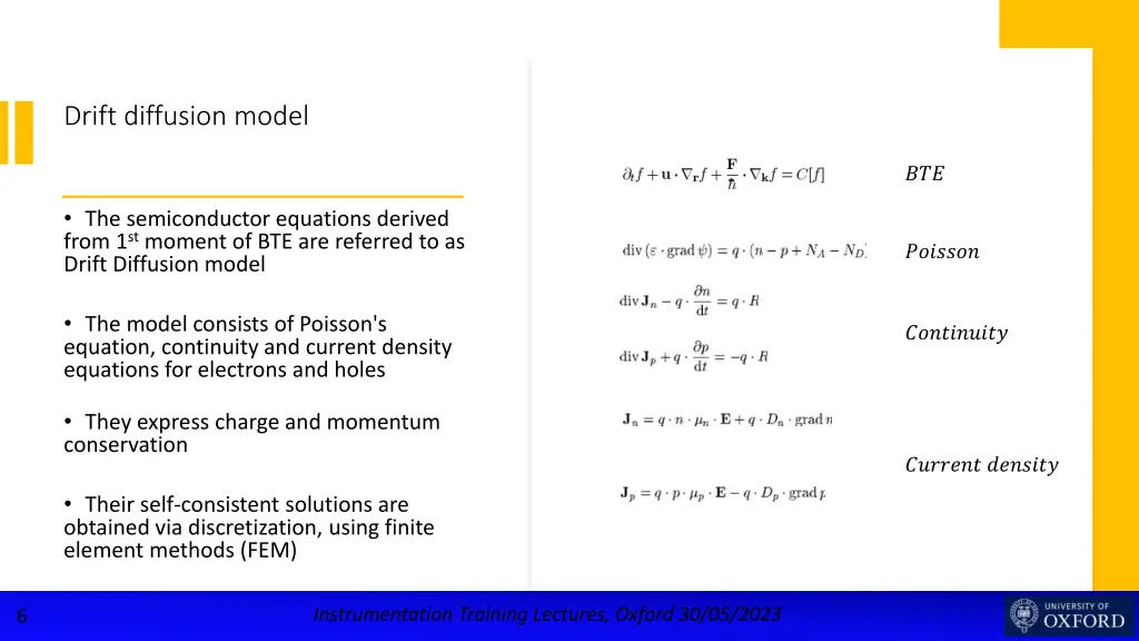 drift diffusion model