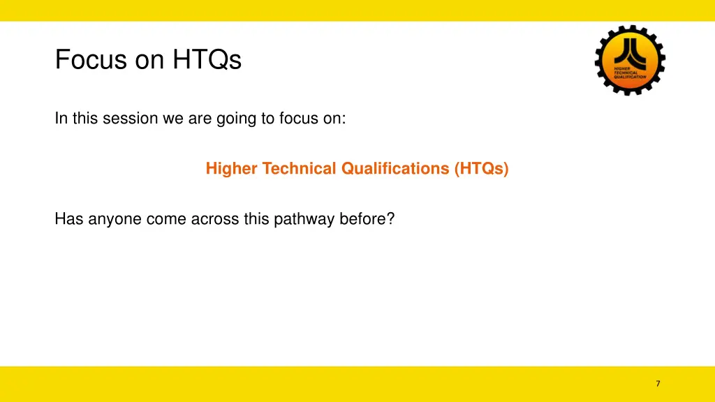 focus on htqs