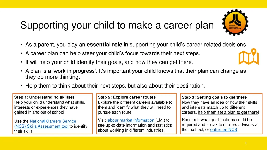 supporting your child to make a career plan