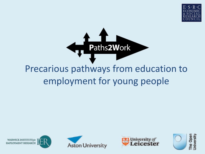 precarious pathways from education to employment