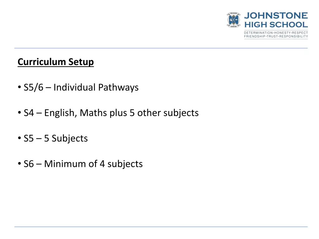 curriculum setup 1