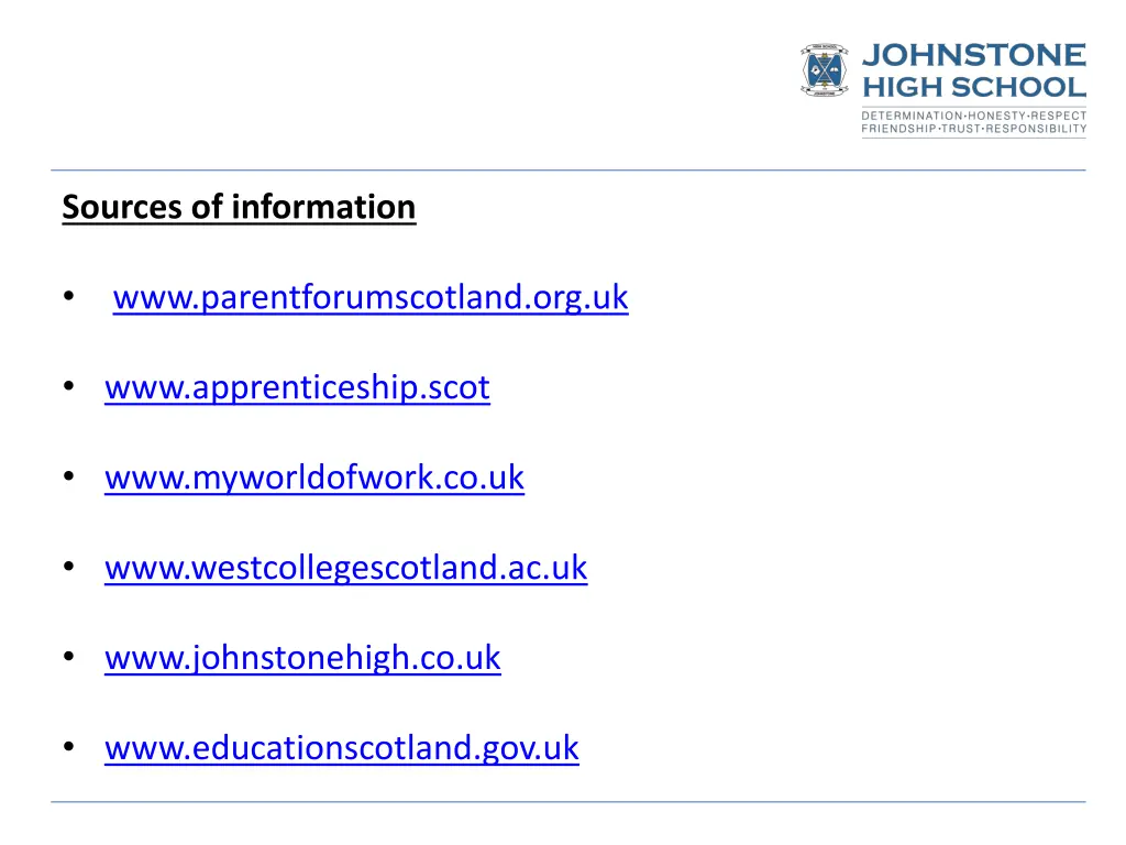 sources of information