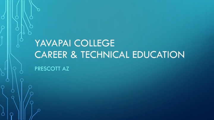 yavapai college career technical education