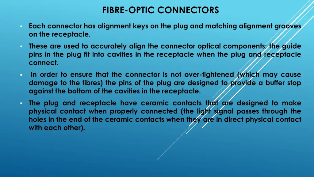 fibre optic connectors 2