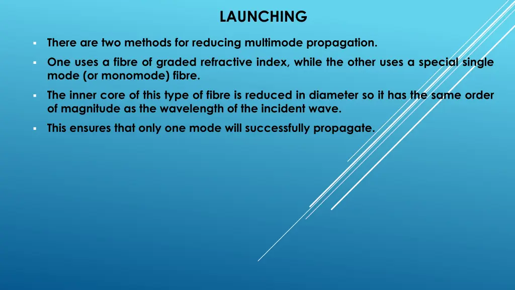 launching 1