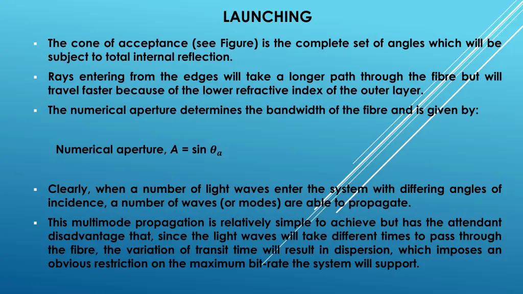 launching