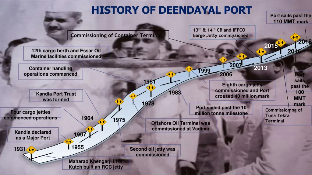 history of deendayal port